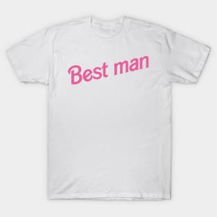 Best Man Barbie logo T-Shirt